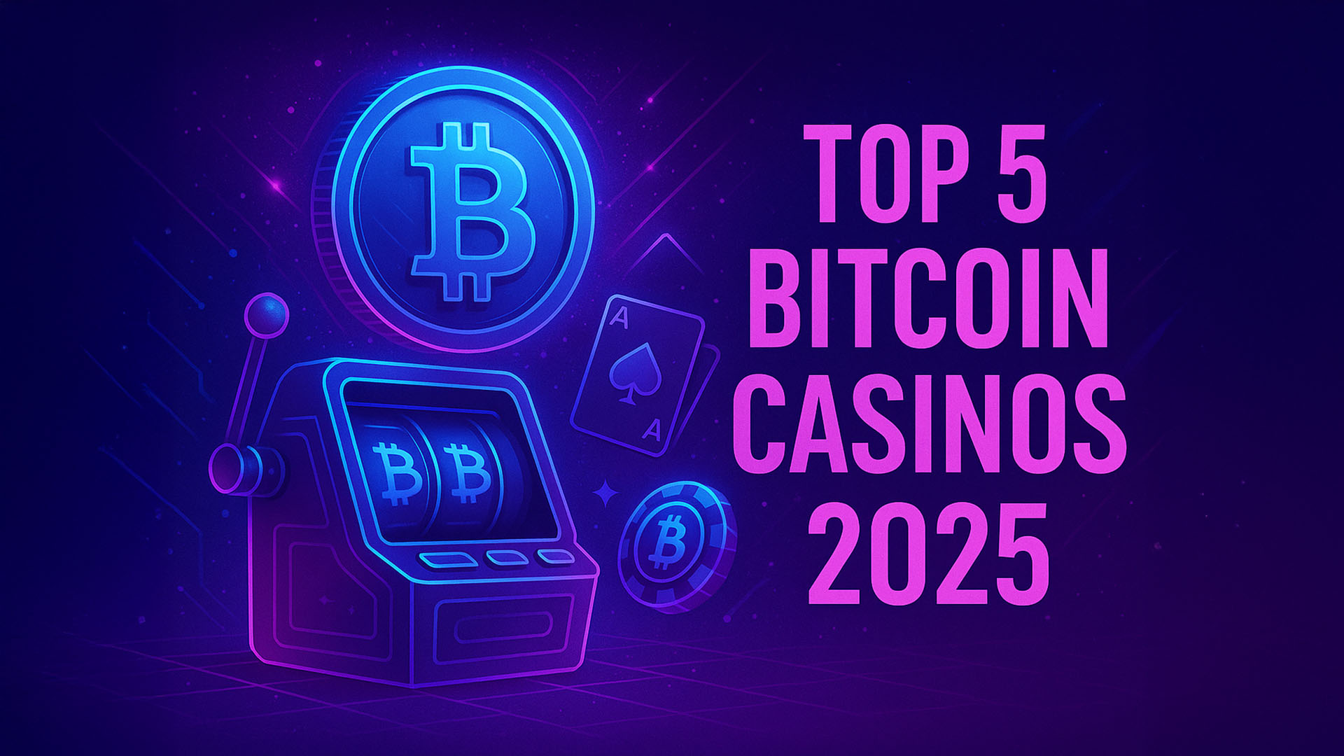 Top 5 Bitcoin Casinos in 2025
