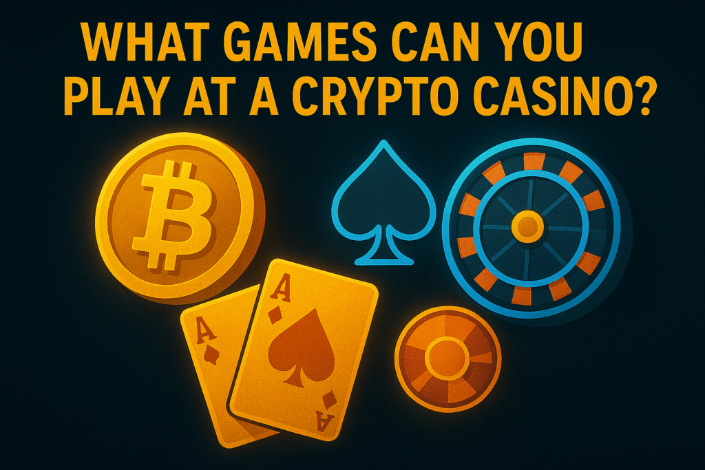 Big Wins Await: Best Crypto Casino Sites Using Bitcoin 2025 15 What Games Can You Play at a Crypto Casino?