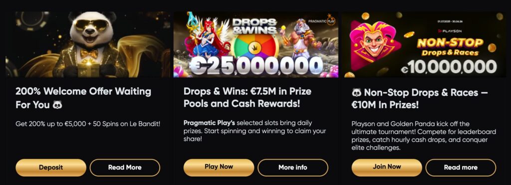 Golden Panda Casino Review 2026: The Ultimate Risk Report! 3 Golden Panda Casino bonuses and rewards