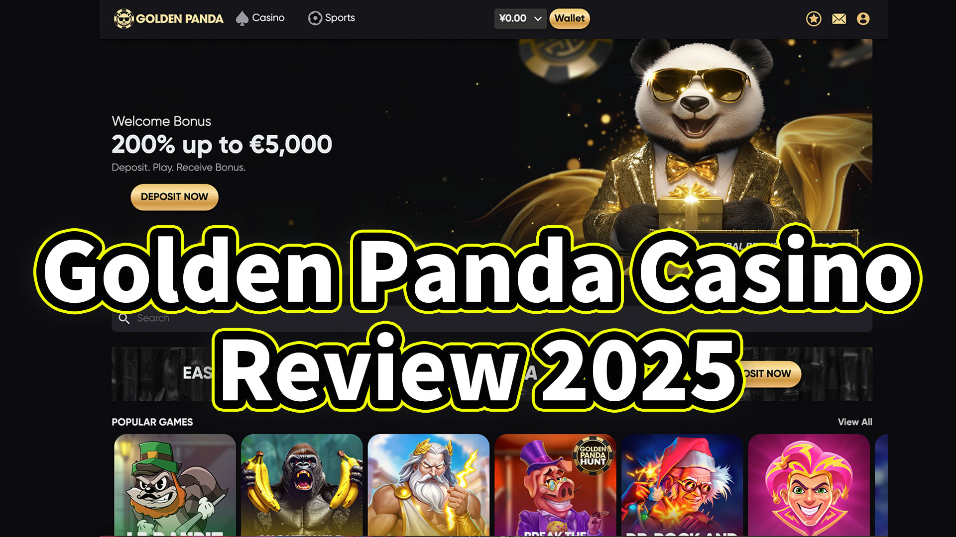 Golden Panda